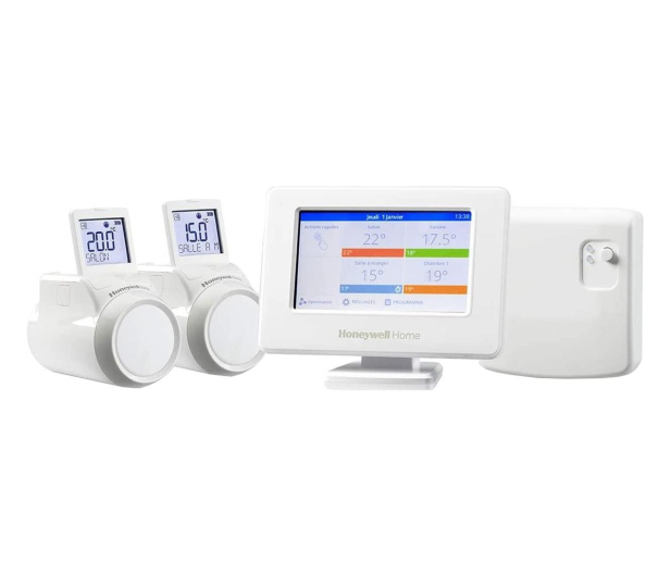 Honeywell Home Zestaw Evohome (Sterownik, przekaźnik, 2xHR92) - 624005 - zdjęcie